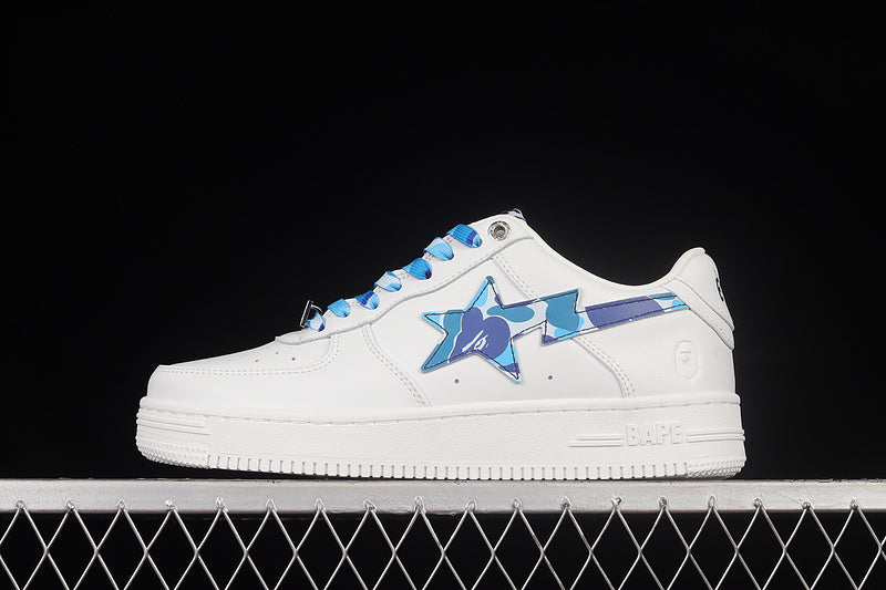 A Bathing Ape Bapesta ABC Camo - Blue