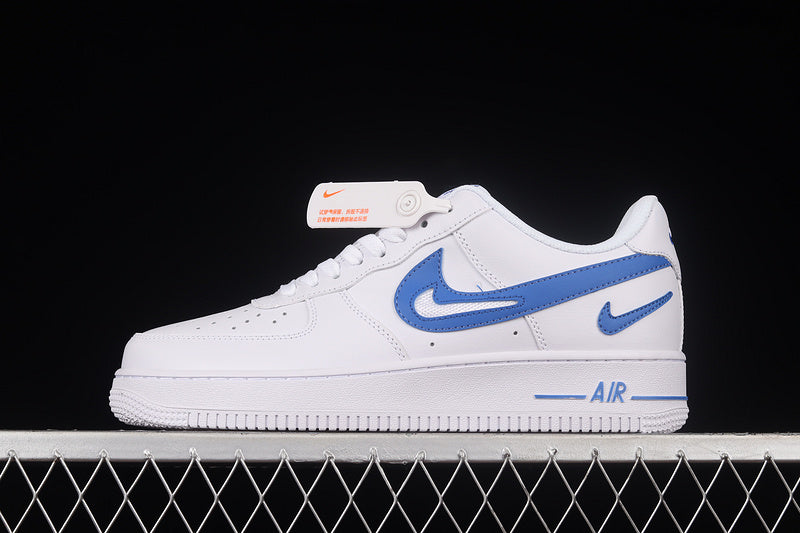 NikeUnisex Air Force 1 AF1 Low - White/Game Royal