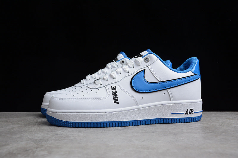 NikeUnisex Air Force 1 AF1 Low LV8 - White Game Royal