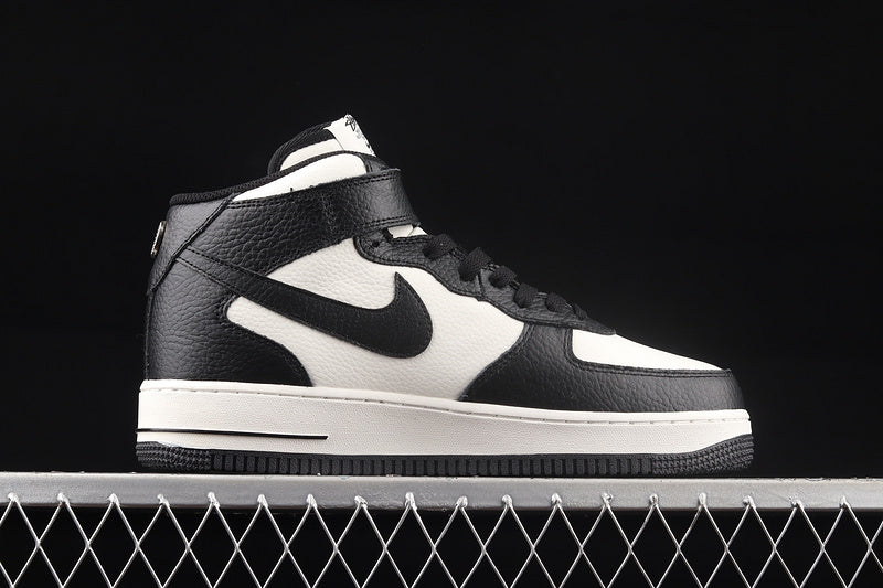 Air Force 1 AF1 Mid x Stüssy - Black/Light Bone