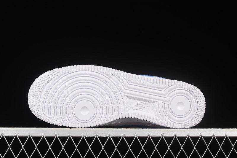 NikeUnisex Air Force 1 AF1 Low - White/Game Royal