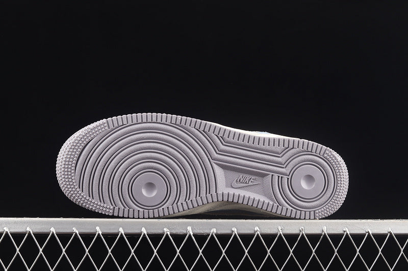 NikeUnisex Air Force 1 AF1 Low - Mountain White/Grey Stone