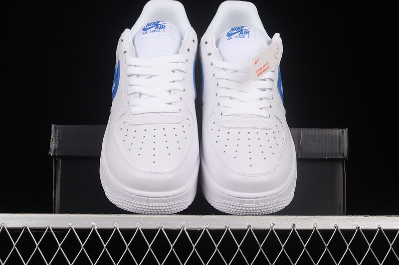 NikeUnisex Air Force 1 AF1 Low - White/Game Royal