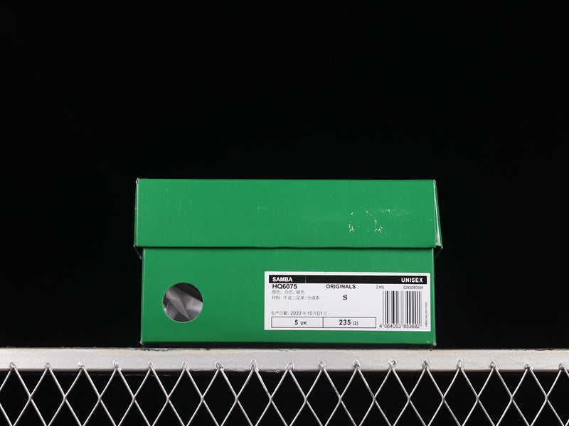 adidasMens x Sporty & Rich Samba - Cloud White/Green