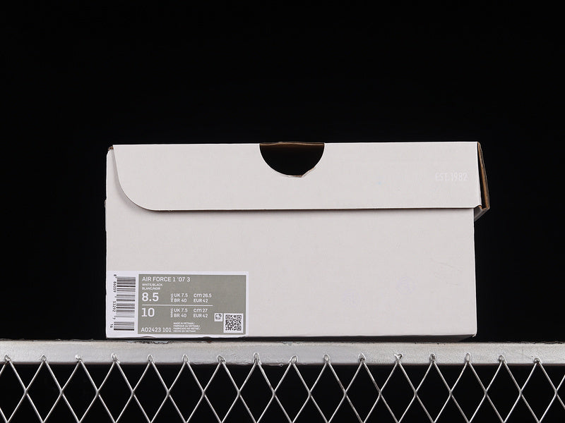 NikeMens Air Force 1 AF1 Low - White/Black