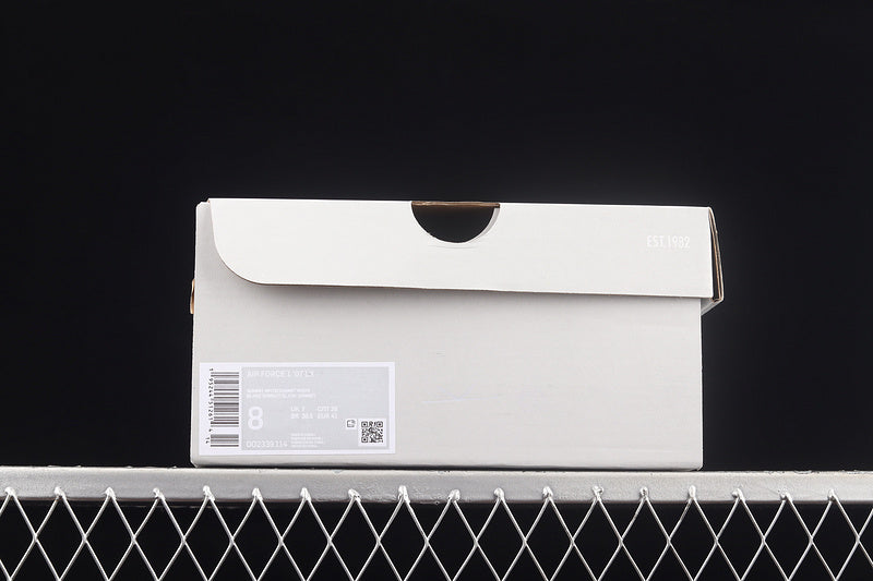 NikeUnisex Air Force 1 AF1 Low - Mountain White/Grey Stone