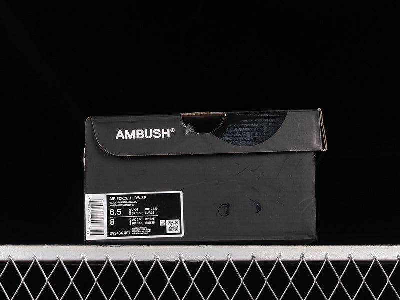 NikeUnisex Air Force 1 AF1 x Ambush - Black