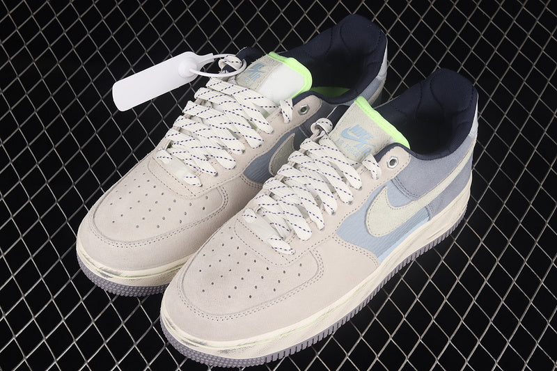 NikeUnisex Air Force 1 AF1 Low - Mountain White/Grey Stone