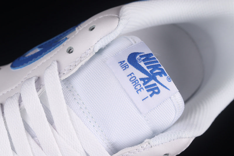 NikeUnisex Air Force 1 AF1 Low - White/Game Royal