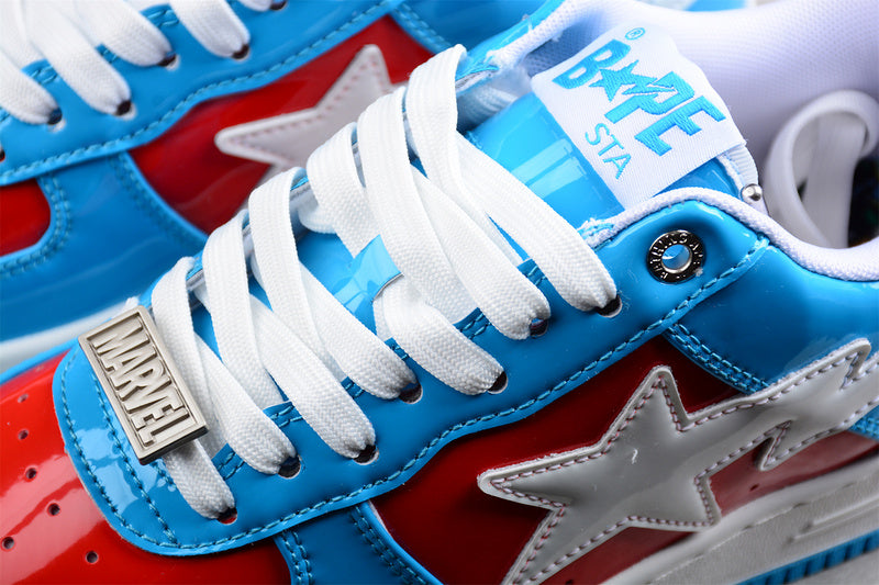 MARVEL x BAPE STA LOW A BATHING APE - LIGHT BLUE