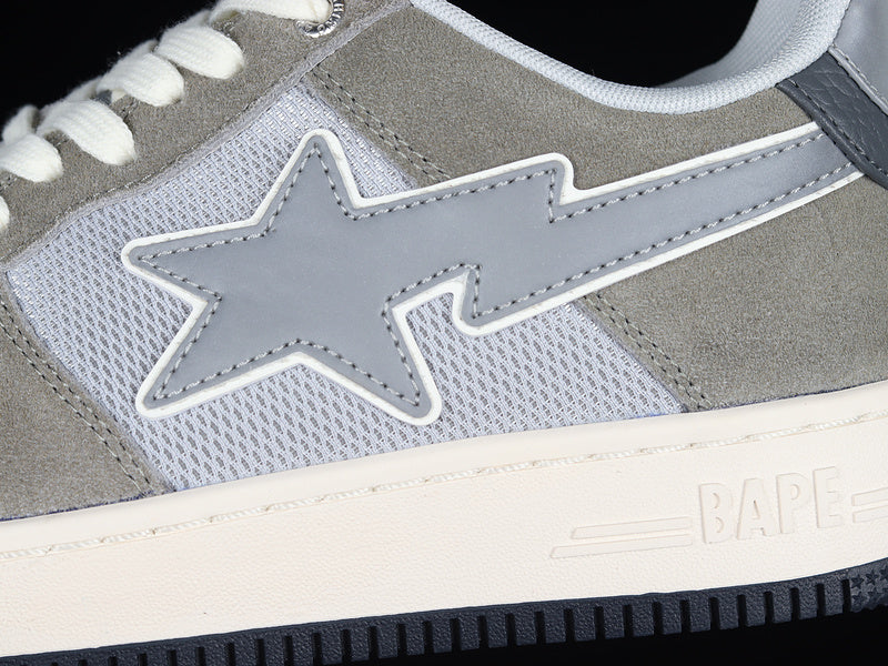 Bape Sta Low Top Sneaker - grey