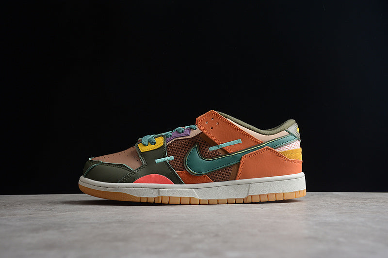 NikeMens Dunk Low Scrap - Archeo Brown