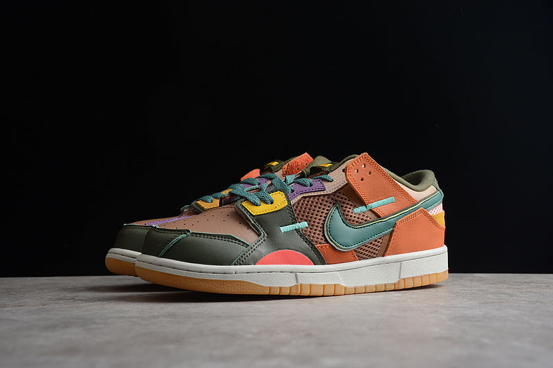 NikeMens Dunk Low Scrap - Archeo Brown