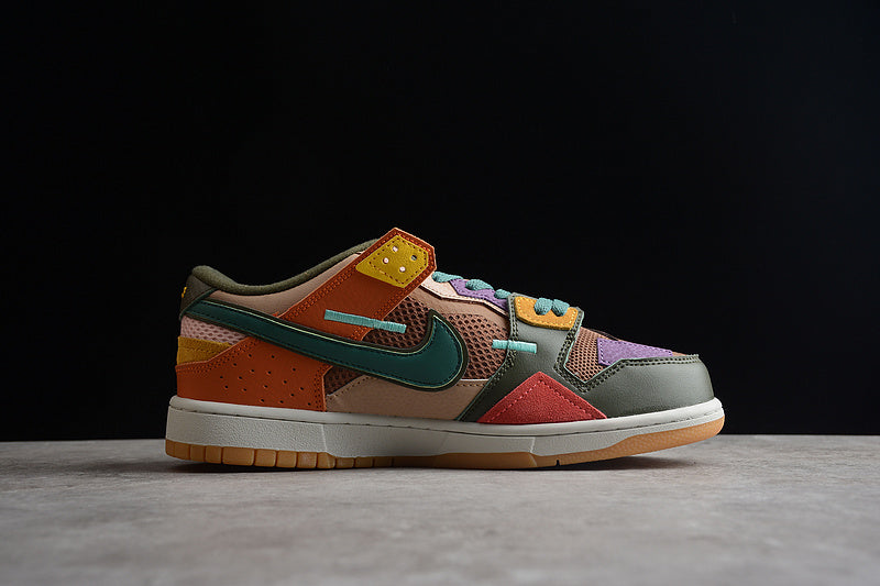NikeMens Dunk Low Scrap - Archeo Brown