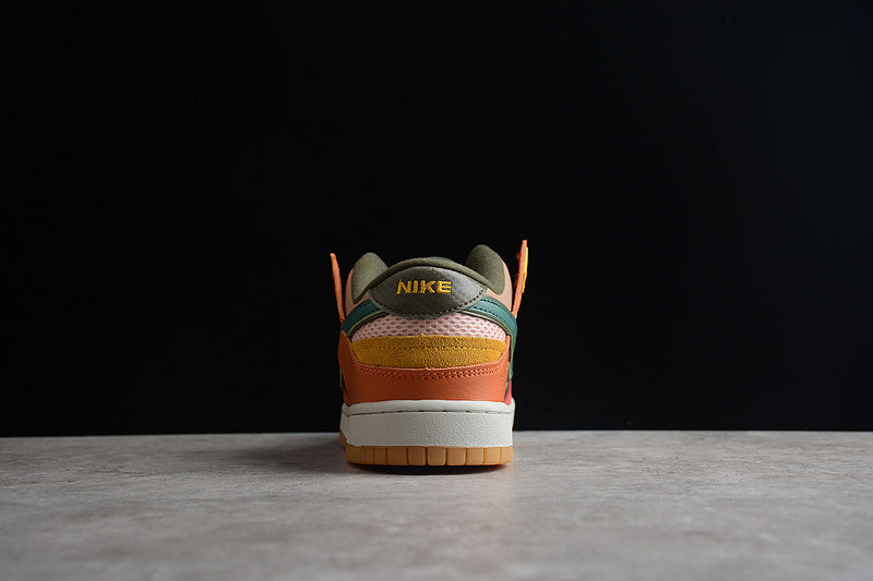 NikeMens Dunk Low Scrap - Archeo Brown