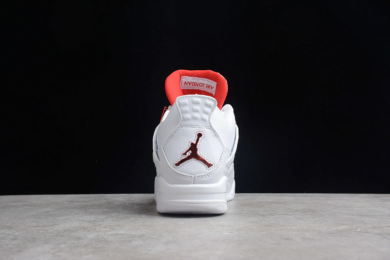 Air Jordan 4 AJ4 Retro - White Metallic