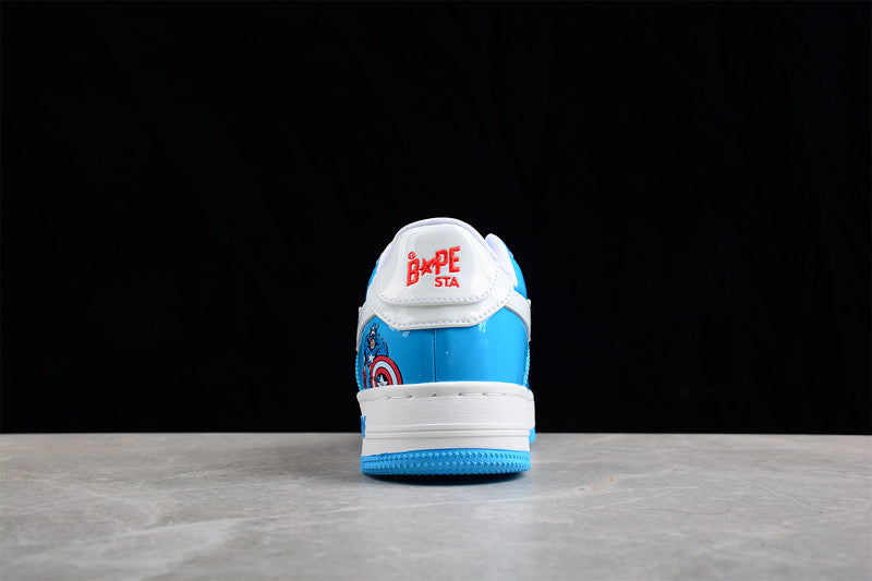 MARVEL x BAPE STA LOW A BATHING APE - LIGHT BLUE
