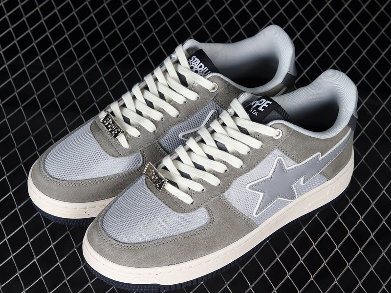 Bape Sta Low Top Sneaker - grey