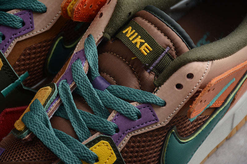 NikeMens Dunk Low Scrap - Archeo Brown