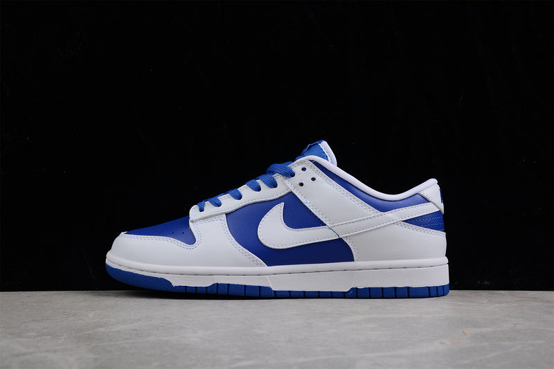 NikeMens SB Dunk Low - Racer Blue/White