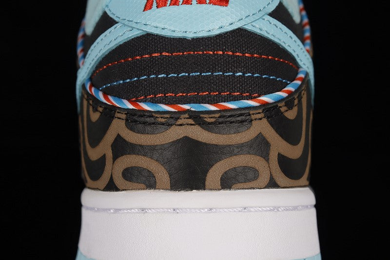 NikeUnisex Dunk Low - "Barber Shop/Black"