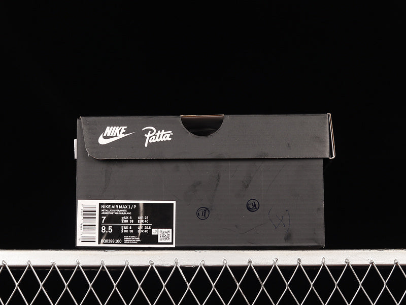 Patta x NikeMens Air Max 1 AM1 - White