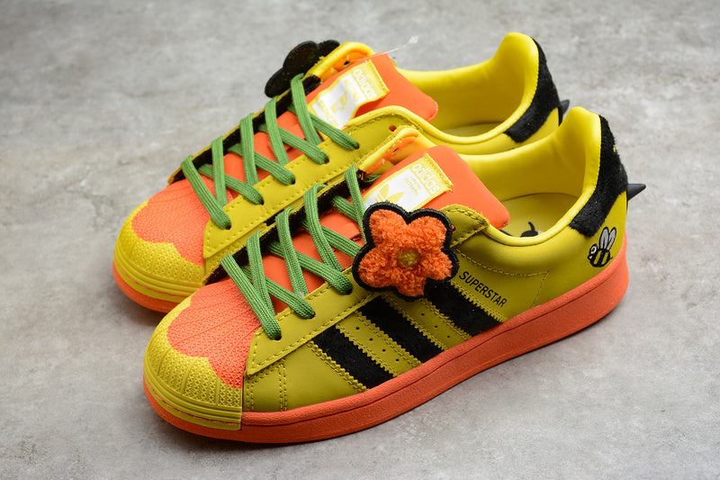 adidasWMNS × Melting Sadness Super Star - Yellow/Black