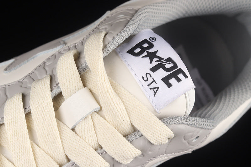 A Bathing Ape Court Sta - Grey Cream