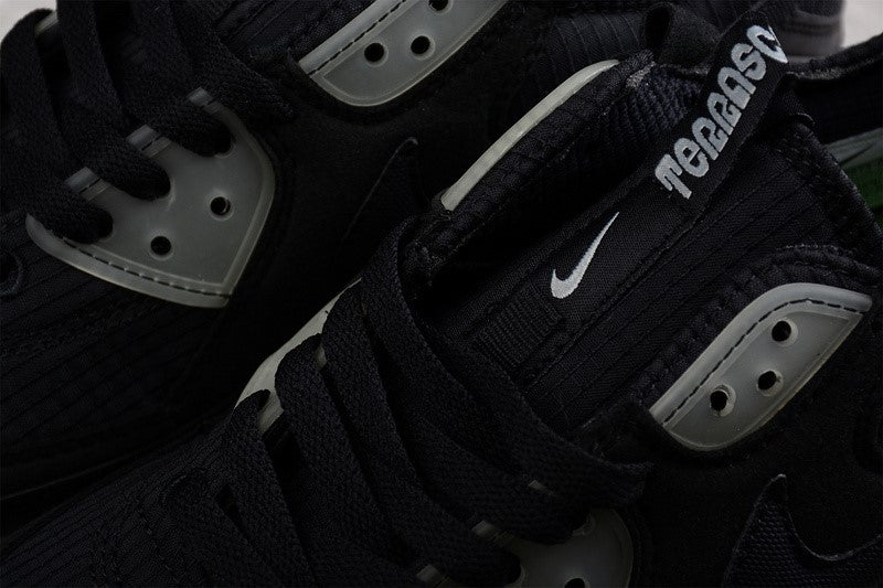 NikeMens Air Max 90 AM90 Terrascape - Black Lime Ice