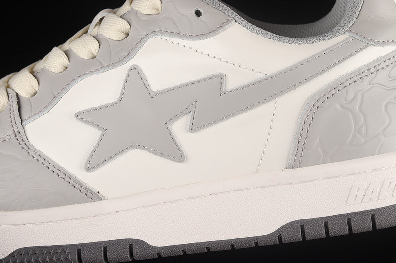 A Bathing Ape Court Sta - Grey Cream