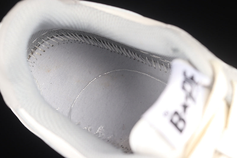 A Bathing Ape Court Sta - Grey Cream