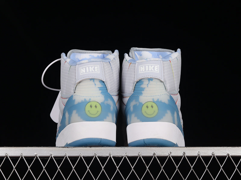 J Balvin x Air Jordan 2 AJ2 - BLUE/WHITE
