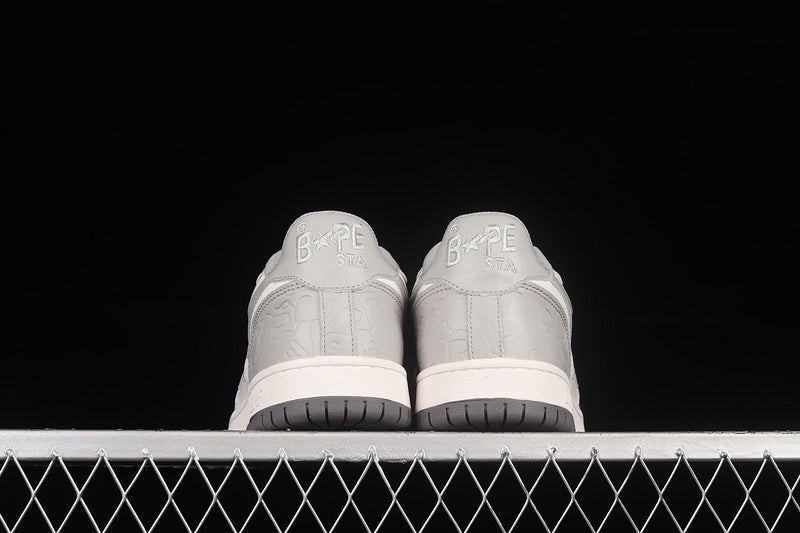 A Bathing Ape Court Sta - Grey Cream