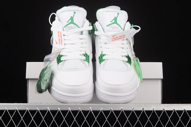 Air Jordan 4 AJ4 Retro - Metallic Green