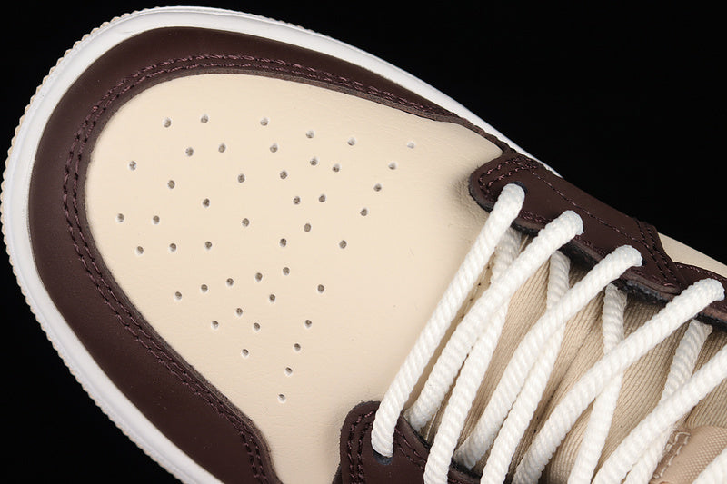 Air Jordan 1 AJ1 Mid - "Brown Basalt Oatmeal"