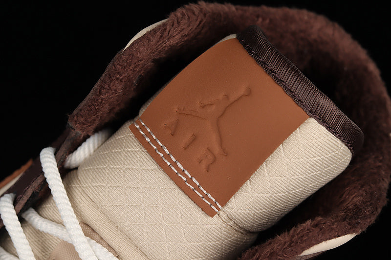 Air Jordan 1 AJ1 Mid - "Brown Basalt Oatmeal"