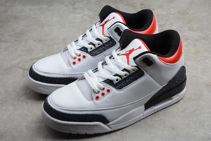 Air Jordan 3 AJ3 Retro Denim - Fire Red