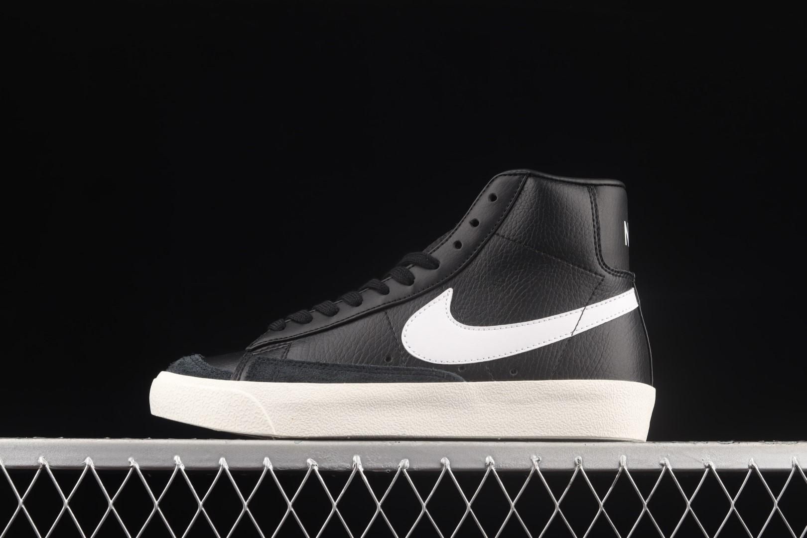 NikeMens Blazer Mid 77 Vintage - Black Sail