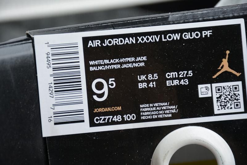 Guo Ailun x Jordan XXXIV 34 - Pop Art