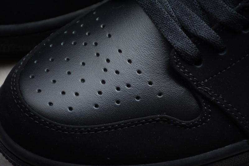 Air Jordan 1 AJ1 Retro Low - Triple Black