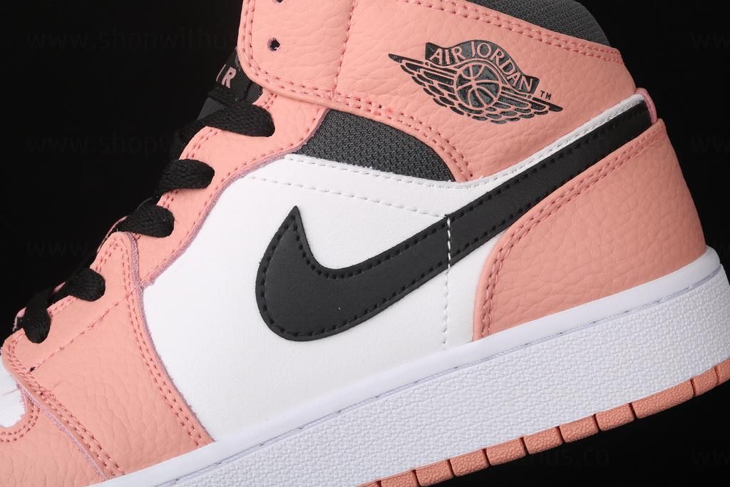 WMNS Air Jordan 1 AJ1 Mid - Pink Quartz