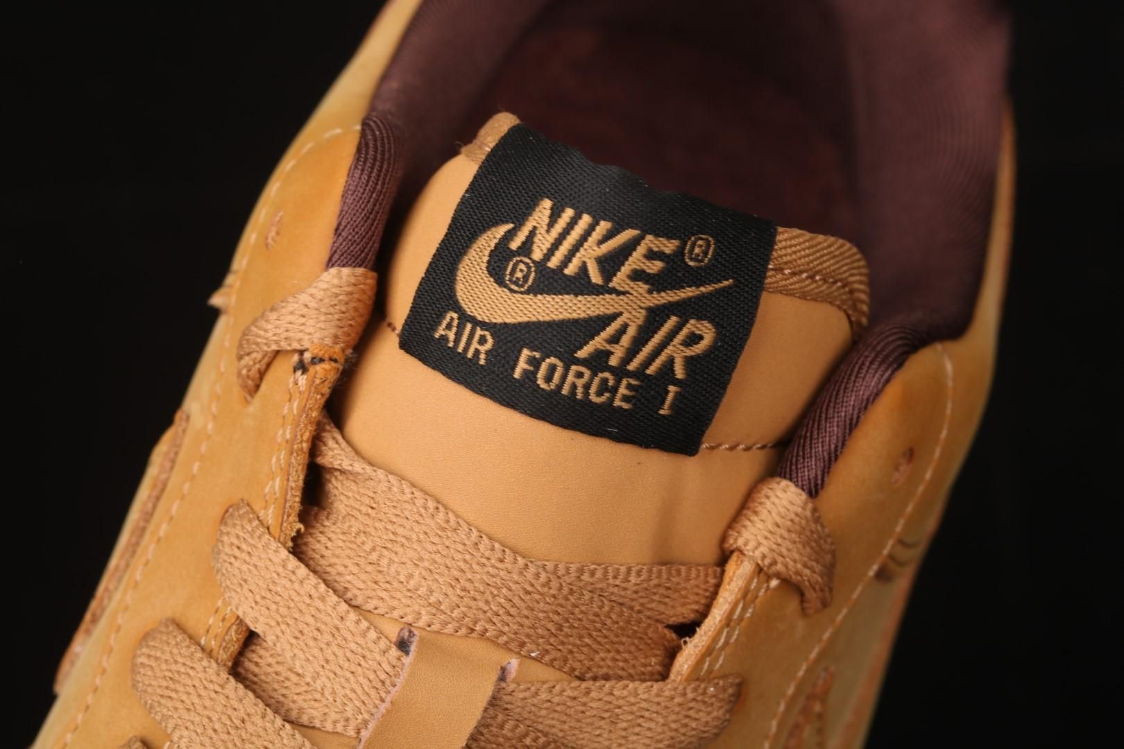 NikeUnisex Air Force 1 Low - Wheat/Dark Mocha