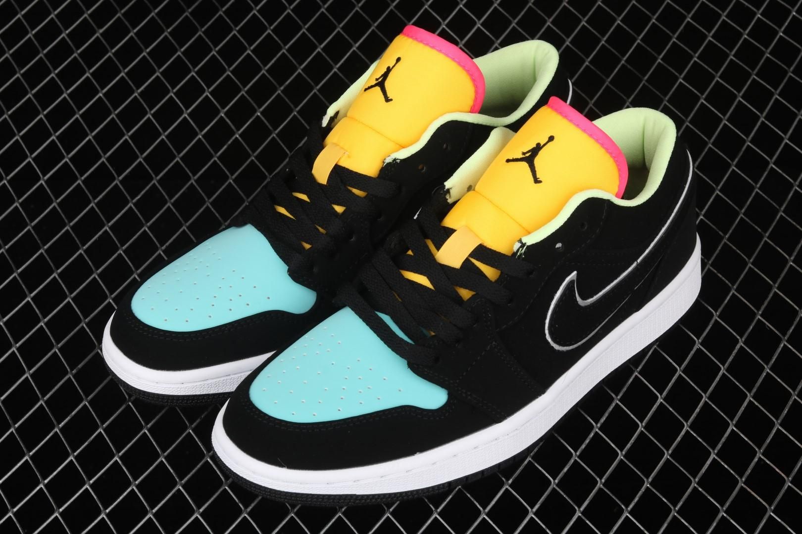 Air Jordan 1 AJ1 Low - Aurora Green