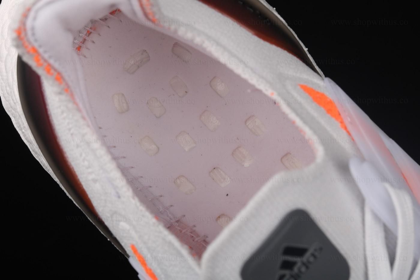 adidasMen's Ultraboost 21 - Grey Screaming Orange