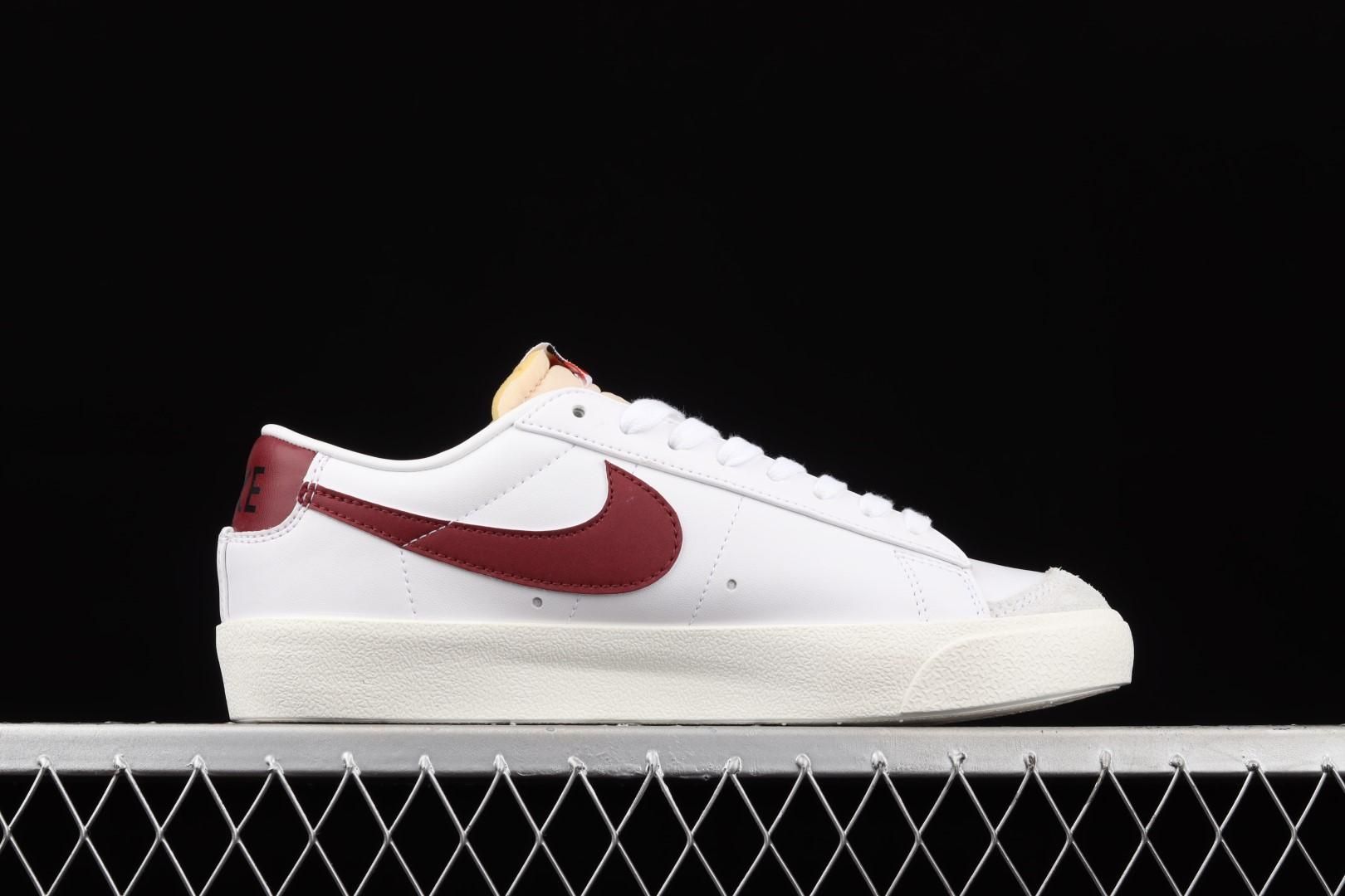 NikeMens Blazer Low 77 Vintage - Team Red