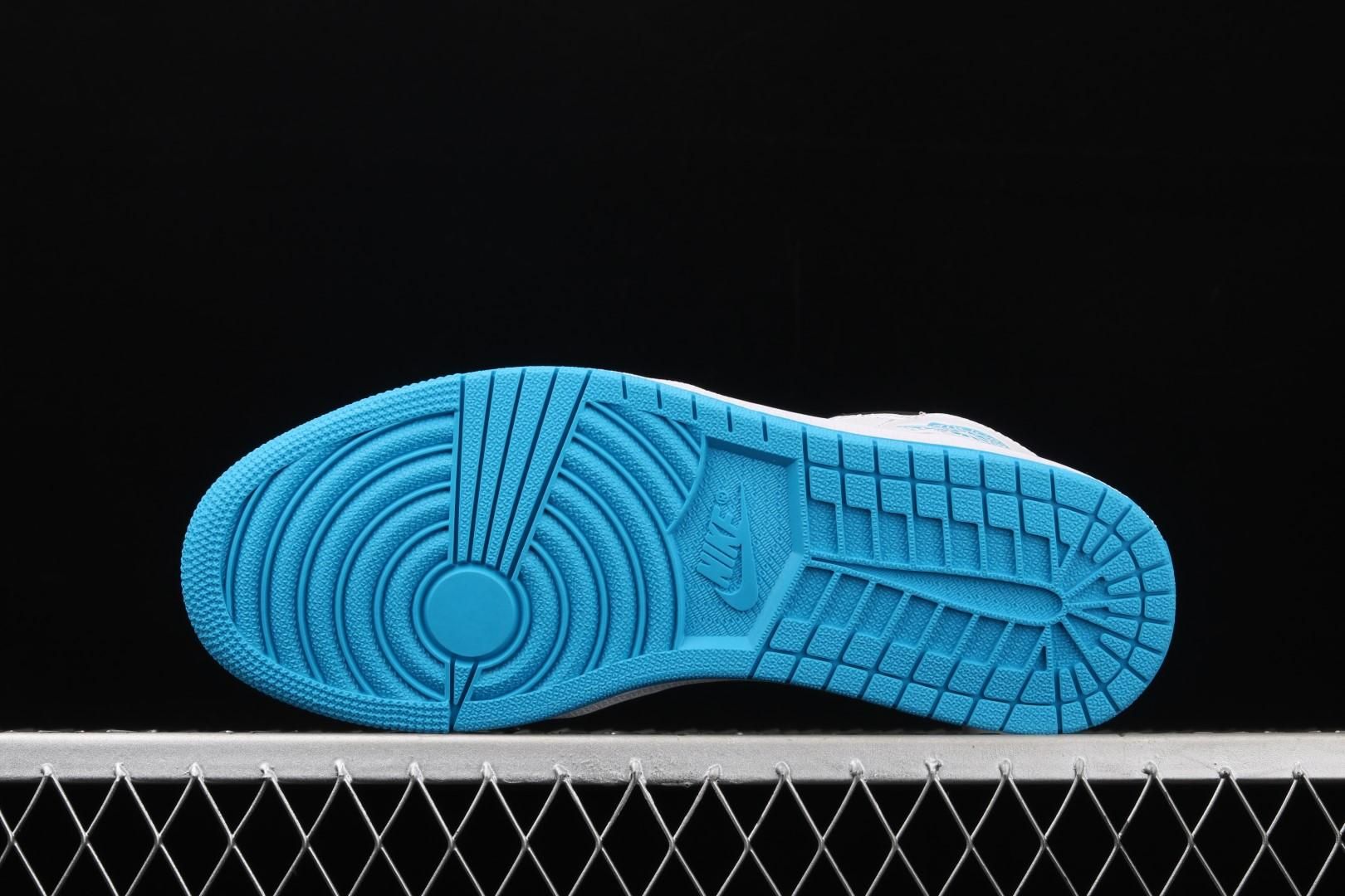 Air Jordan 1 AJ1 Mid - Laser Blue