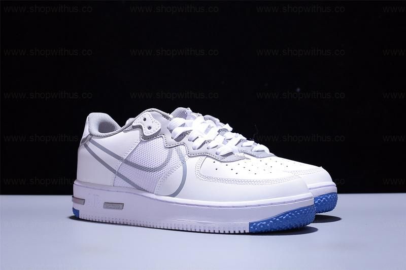 NikeAir Force 1 AF1 React Light - Smoke Grey