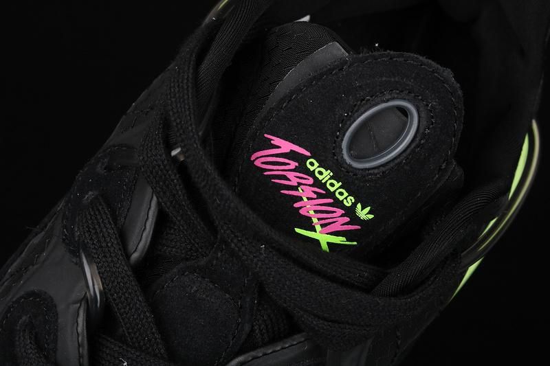 adidasOriginals Torsion X - Core Black/Grey Six-Hi-Res Yellow