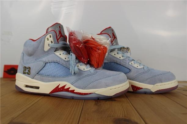 Air Jordan 5 Retro x Trophy Room- Ice Blue