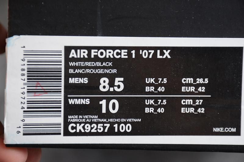 NikeAir Force 1 AF1 Low - Script Black